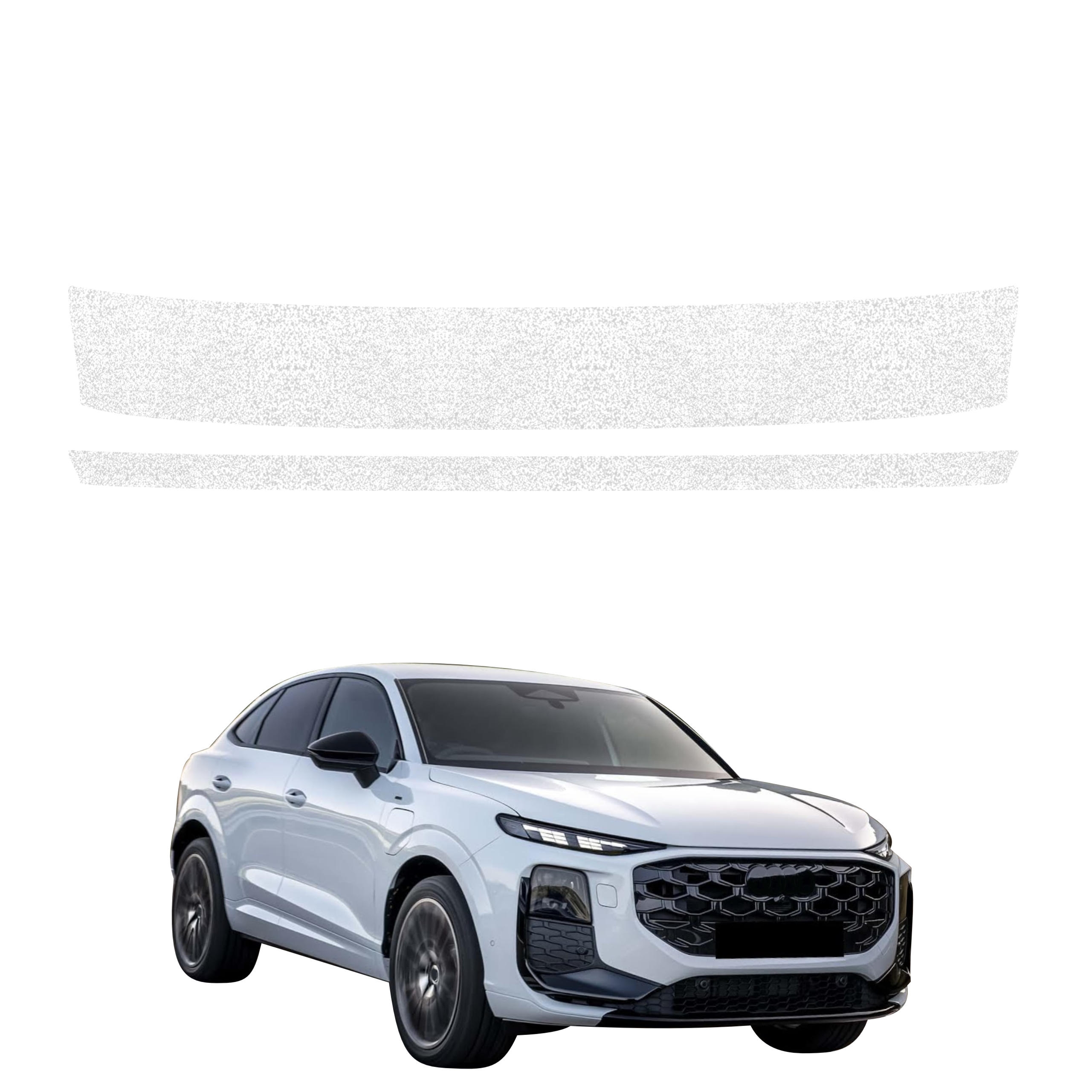 2w1 Biała powłoka techniczna Grizz Protector na próg bagażnika Audi Q3 Sportback (2025-2026)