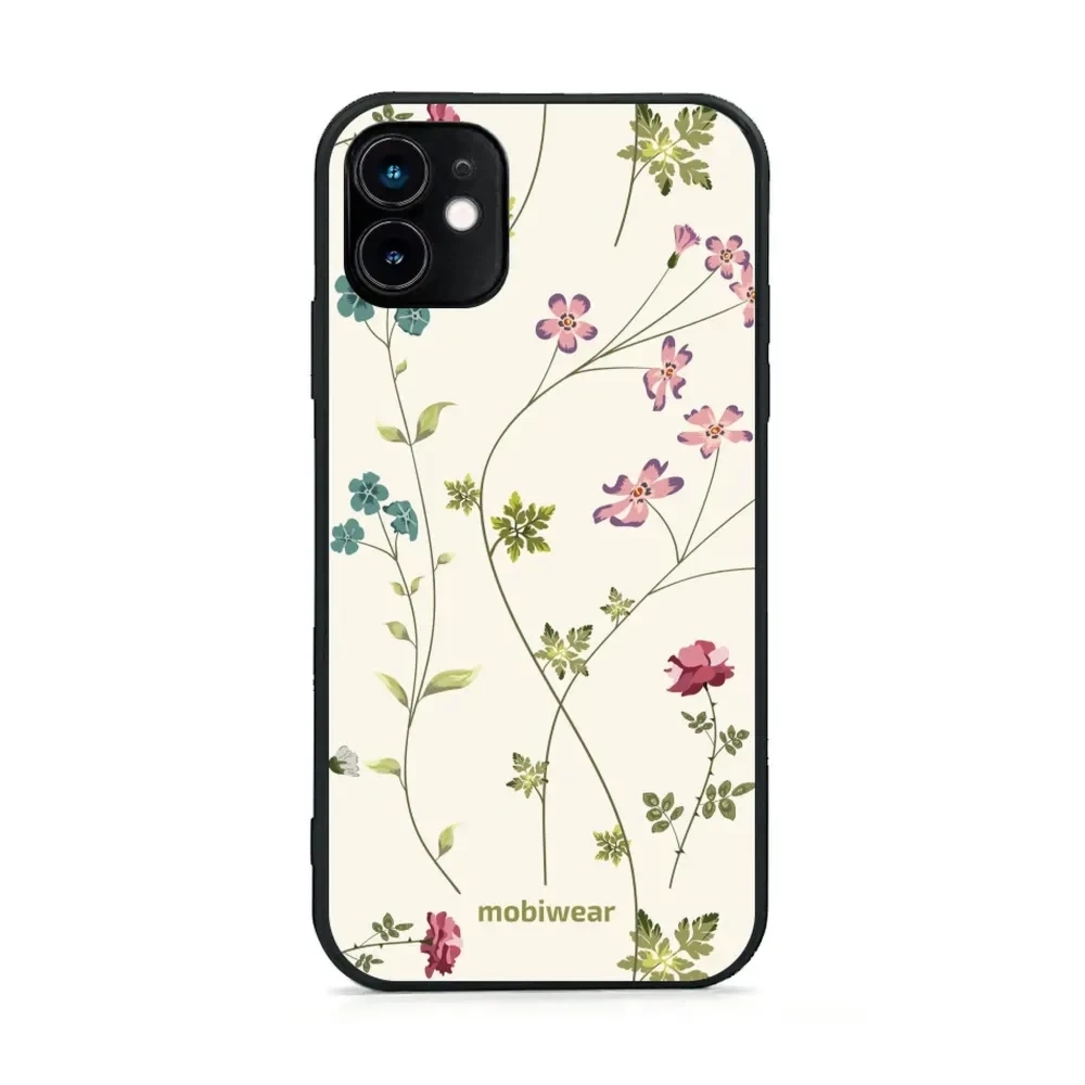 Etui ochronne do iPhone 11, Mobiwear Glossy Case, sielski kwiat