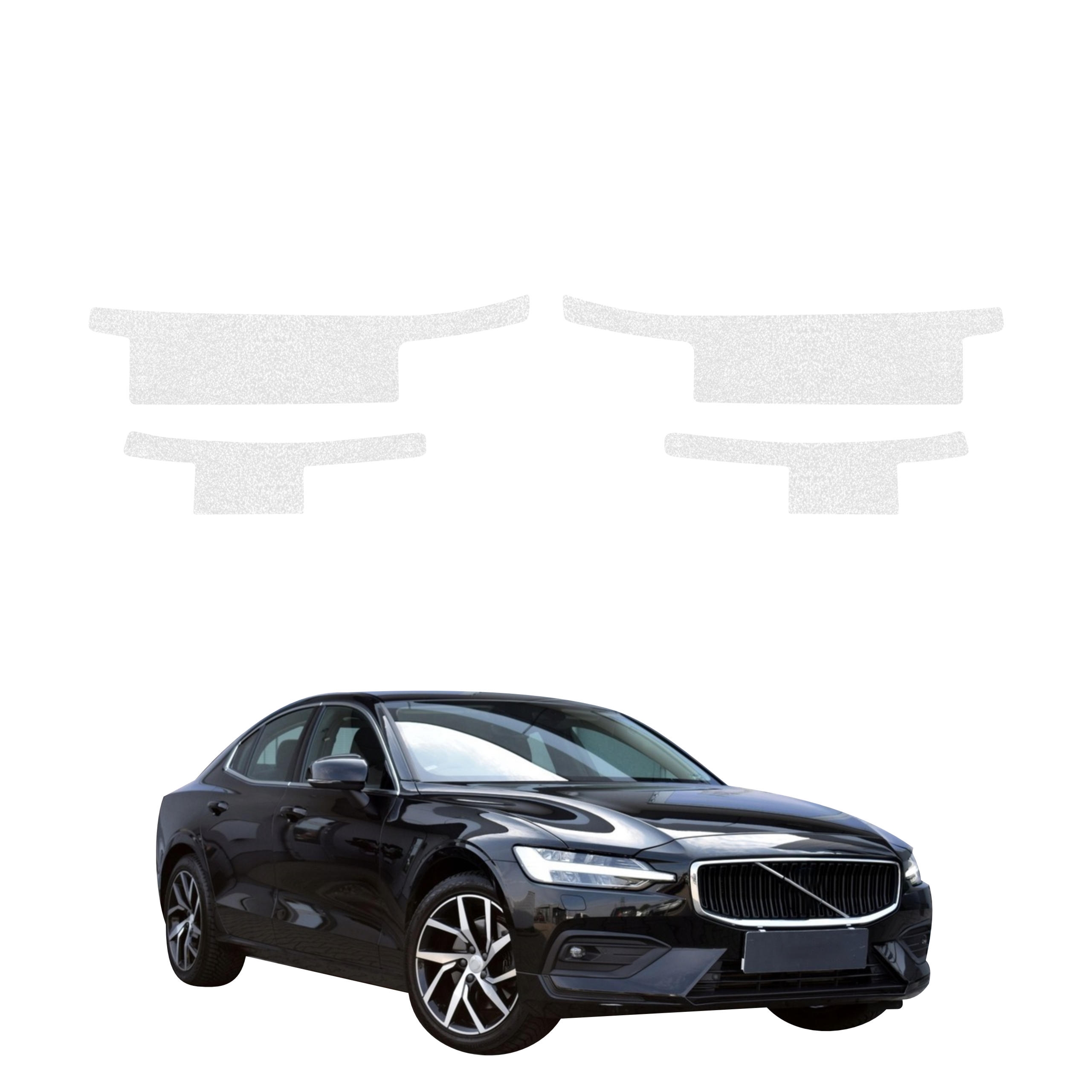 4w1 Bezbarwna powłoka techniczna Grizz Protector na progi Volvo S60 3 Sedan 4D (2019-2024)