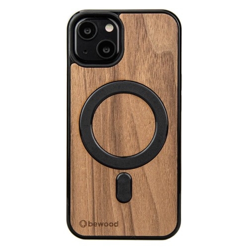 Image of Drewniane etui do iPhone 13, Bewood Orzech Amerykański MagSafe