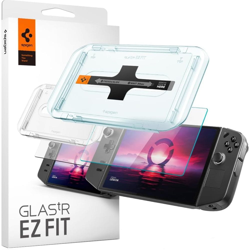 Image of OUTLET: Szkło + Aplikator Spigen Glas.tr EZ Fit 1-Pack do Lenovo Legion Go