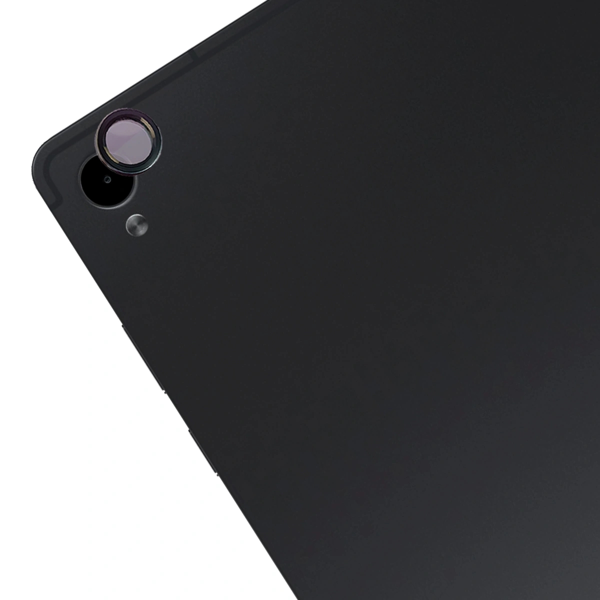 Szkło na aparat Bizon Glass Tab Snap Lens do Galaxy Tab S11, 1 zestaw, czarna ramka