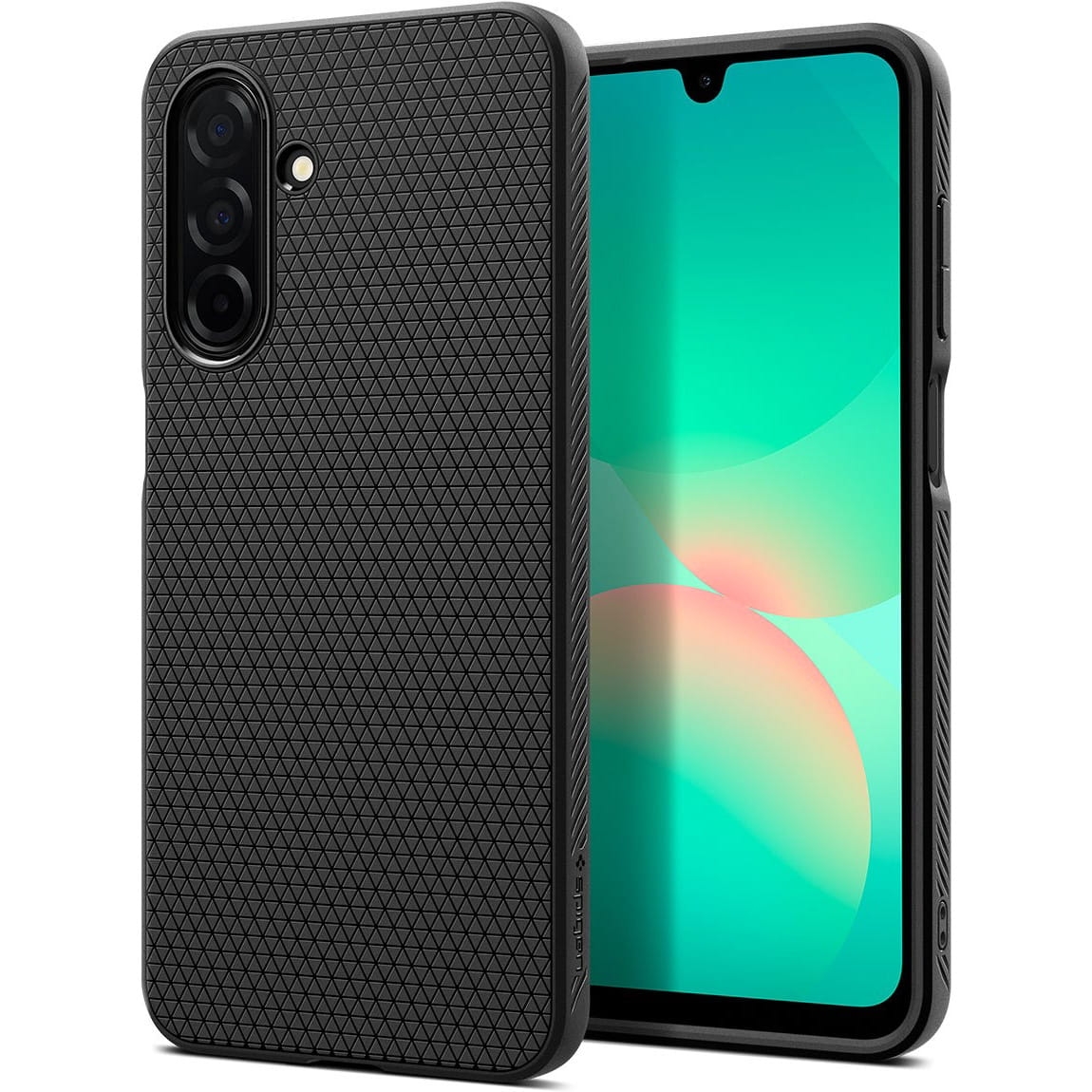 Image of Etui Spigen Liquid Air do Galaxy A26 5G, czarne