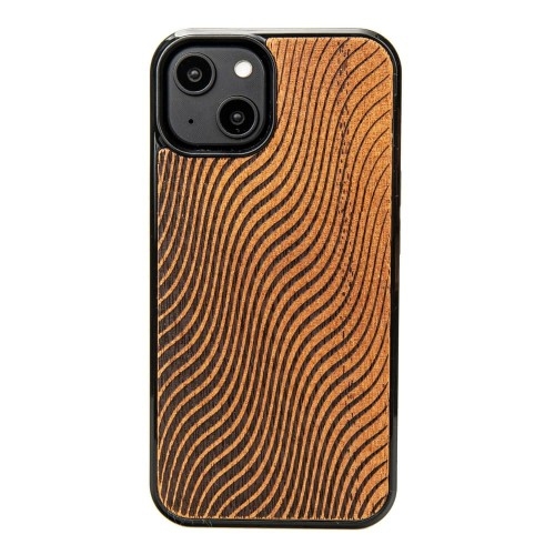 Image of Drewniane etui Bewood do iPhone 15, Fale Merbau