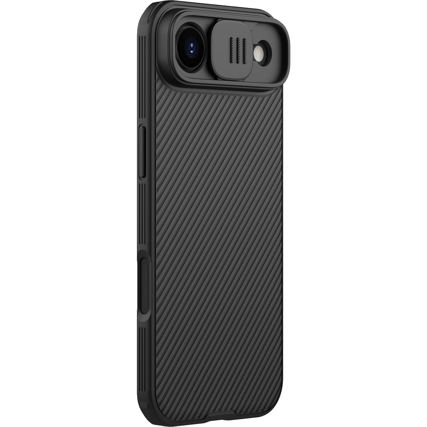 Etui  z ochroną aparatu Nillkin CamShield Pro Magnetic do iPhone Air do MagSafe, czarne