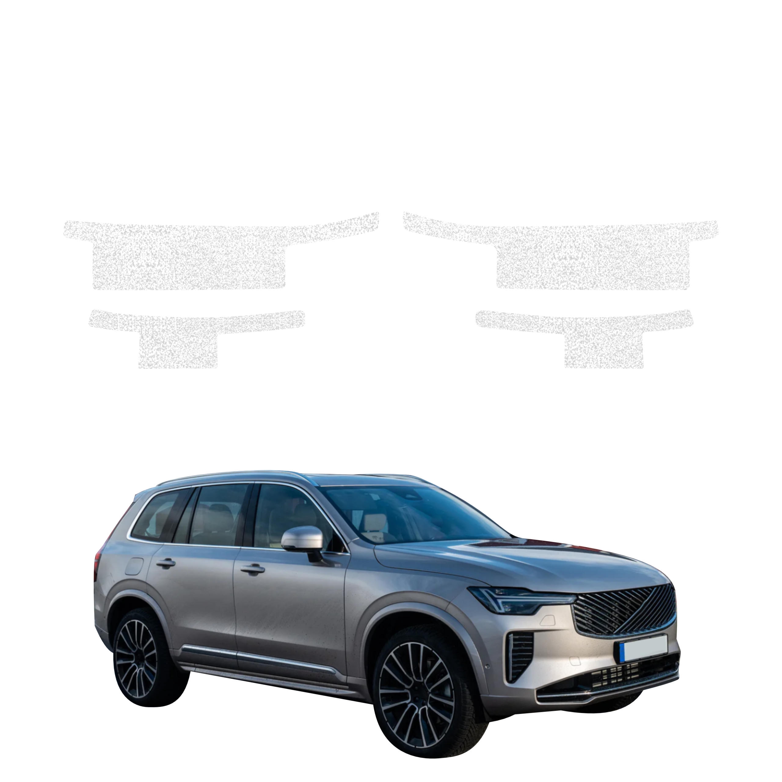 4w1 Bezbarwna powłoka techniczna Grizz Protector na progi Volvo XC90 (2026)