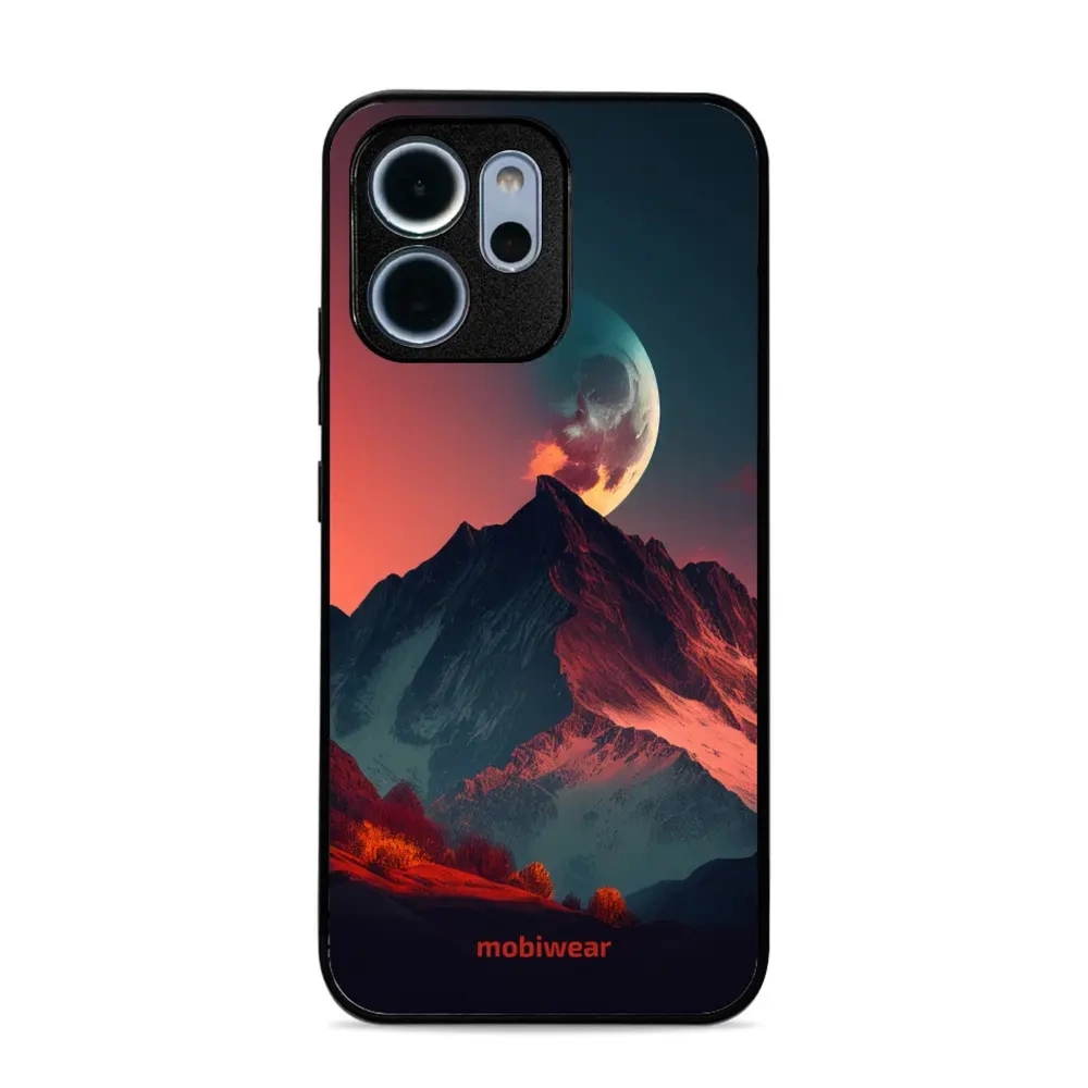 Etui ochronne do Oppo Reno 14 F, Mobiwear Glossy Case, górski zmierzch