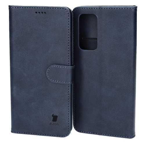 Image of Etui Bizon Case Wallet do Xiaomi 12 Lite, granatowe