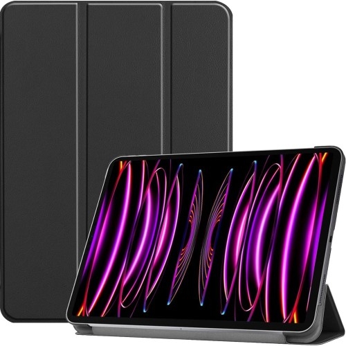 Image of Etui Bizon Case Tab Croc do Apple iPad Pro 12.9 2022/2021/2020/2018, czarne