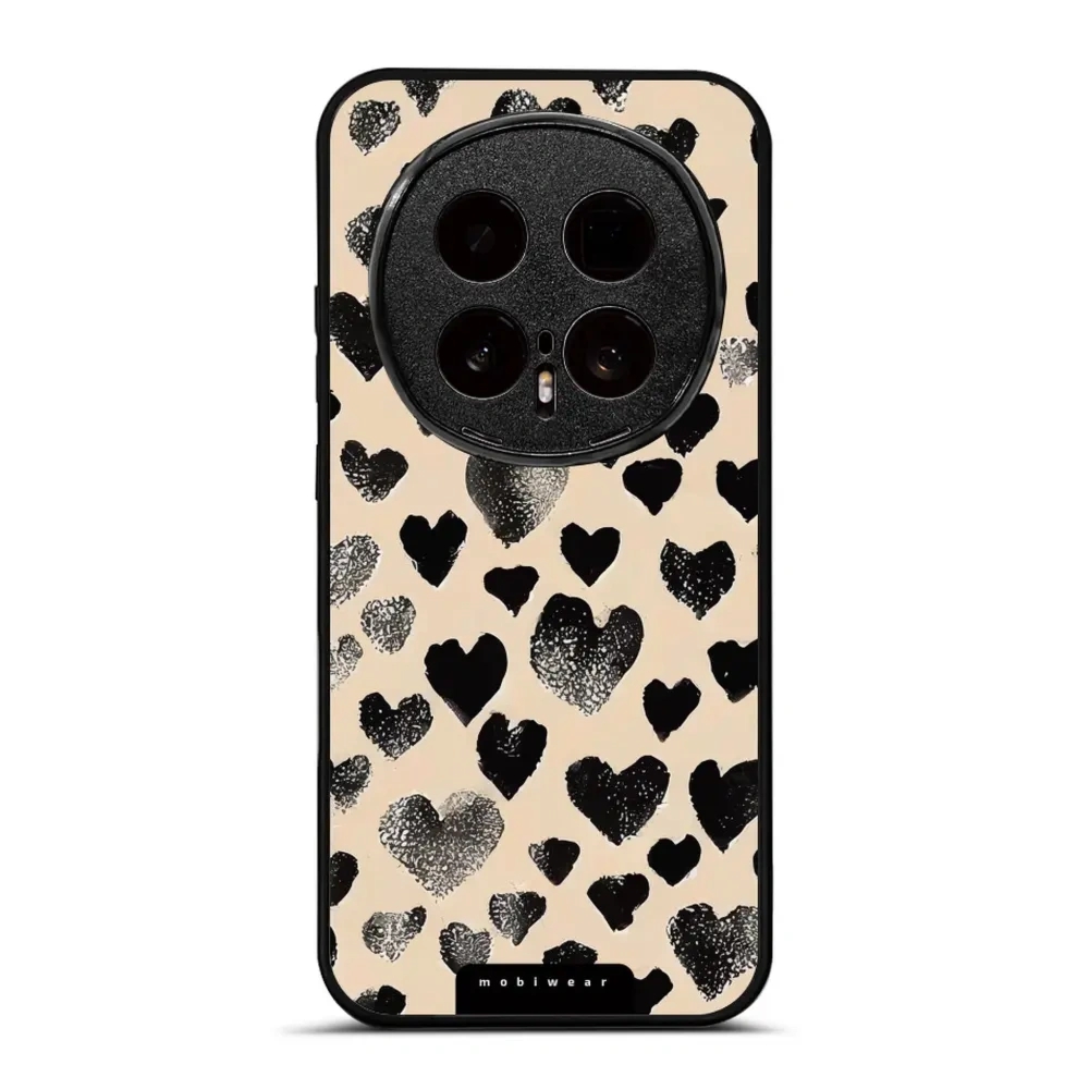 Etui ochronne do Honor Magic8 Pro, Mobiwear Glossy Case, beżowa miłość