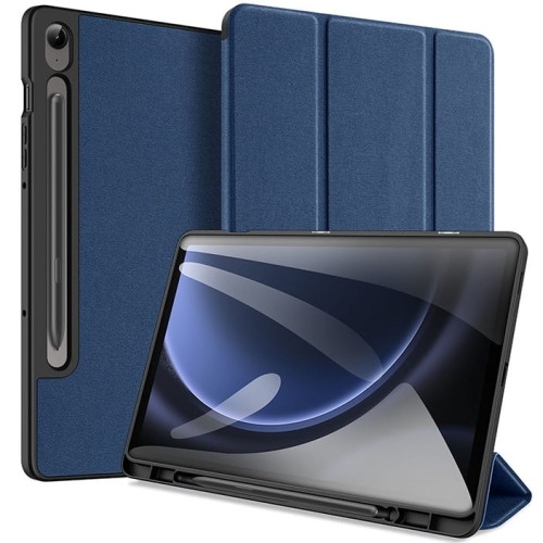 Image of Etui Dux Ducis Domo do Galaxy Tab S9 FE, niebieskie