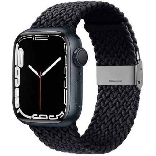 Image of Pasek Crong Wave Band do Apple Watch 41/40/38 mm, grafitowy
