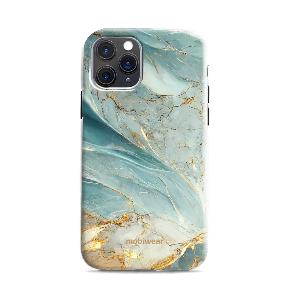 Etui ochronne do iPhone 11 Pro, Mobiwear Elite Pro, żyła lazuru