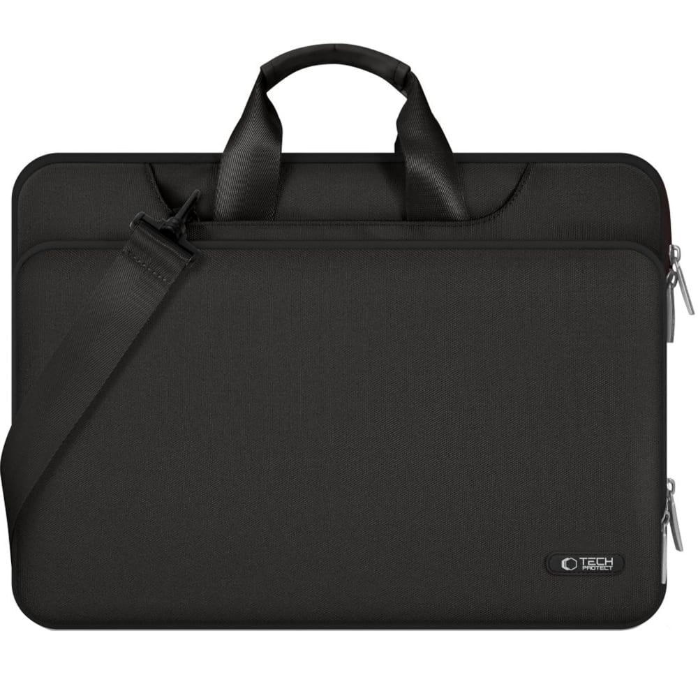 Torba na laptopa 13-14″ na ramię, Tech-Protect Pocket Bag, czarna