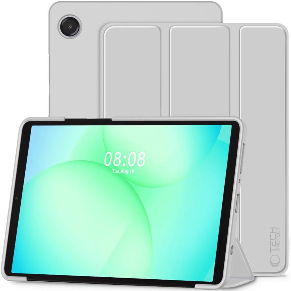 OUTLET: Etui z klapką Tech-Protect SmartCase do Galaxy Tab A11 / Tab A9, szare