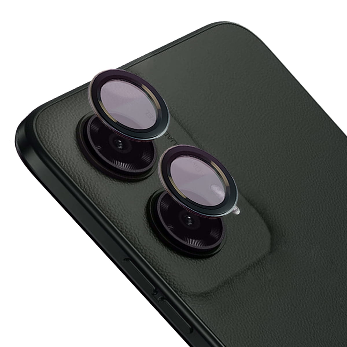 Image of Szkło hartowane na aparat Bizon Glass Snap Lens do Motorola Moto G35 5G, 1 zestaw, czarna ramka