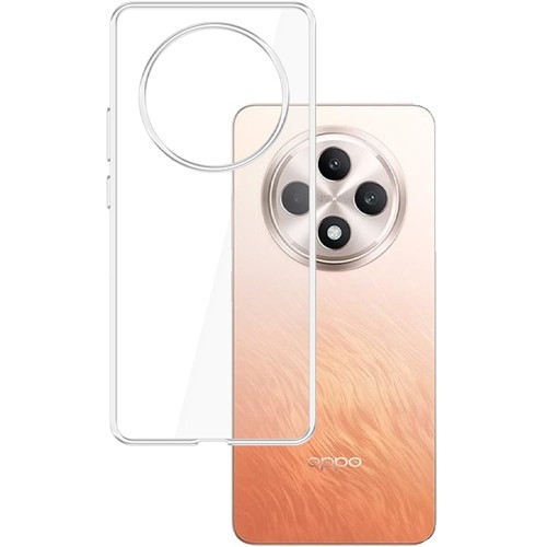 Image of Etui 3mk Clear Case do Oppo Reno12 F / FS, przezroczyste