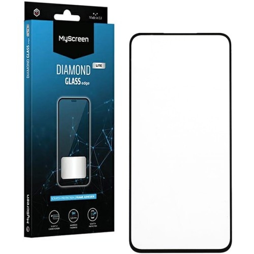 Image of Szkło MyScreen Diamond Lite Glass Edge Full Glue do Galaxy A35 5G, czarna ramka