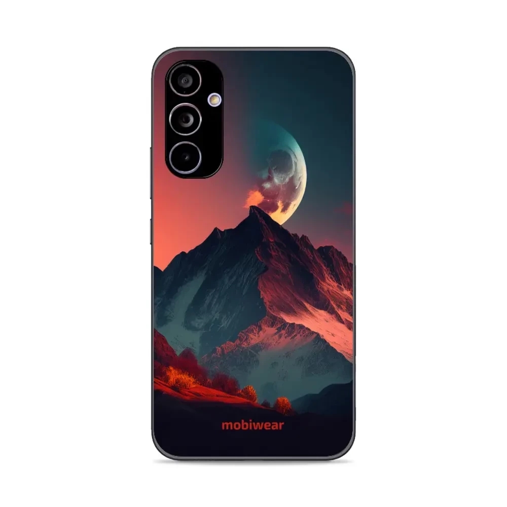 Etui ochronne do Galaxy A34 5G, Mobiwear Glossy Case, górski zmierzch