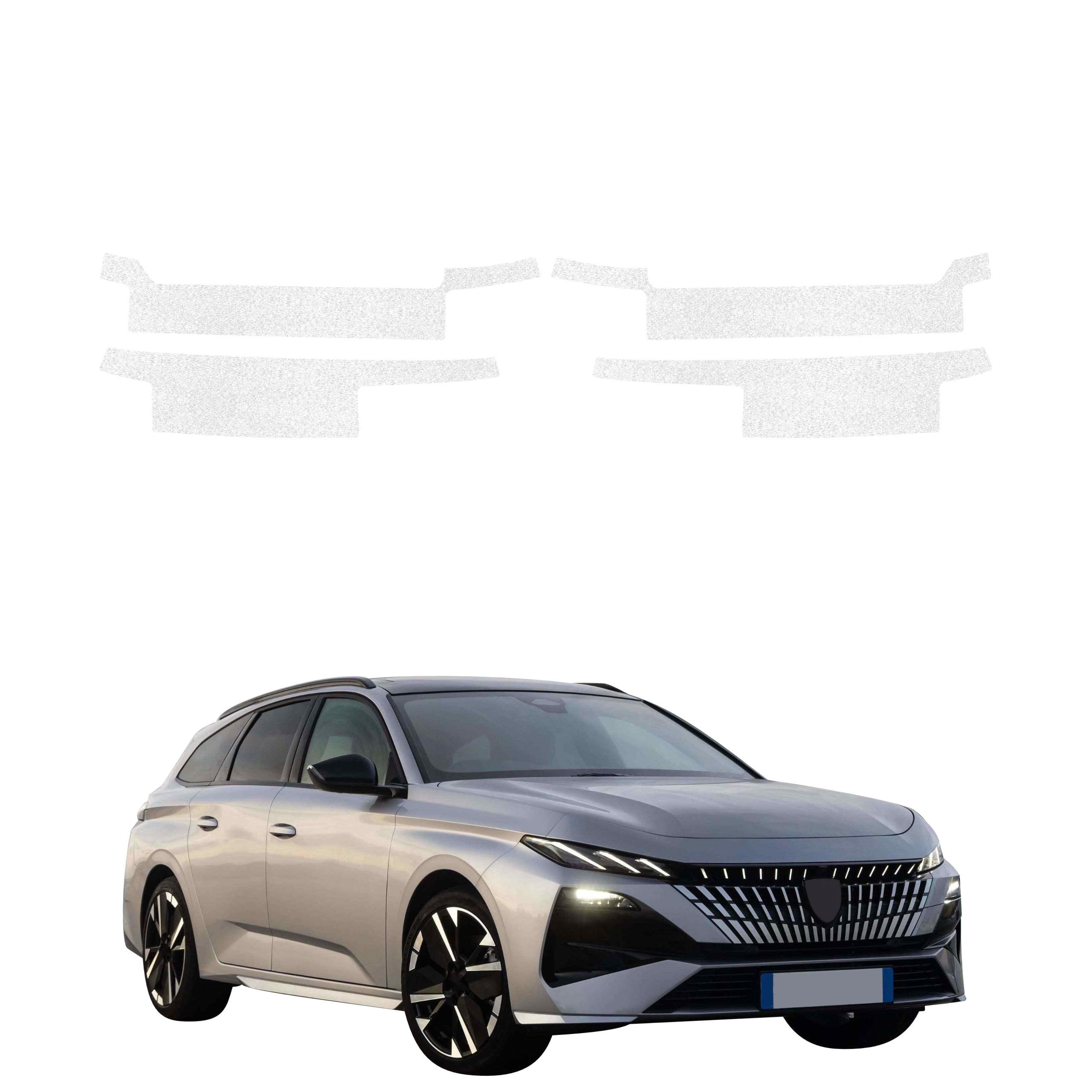 4w1 Bezbarwna powłoka techniczna Grizz Protector na progi Peugeot 308 SW (2026)