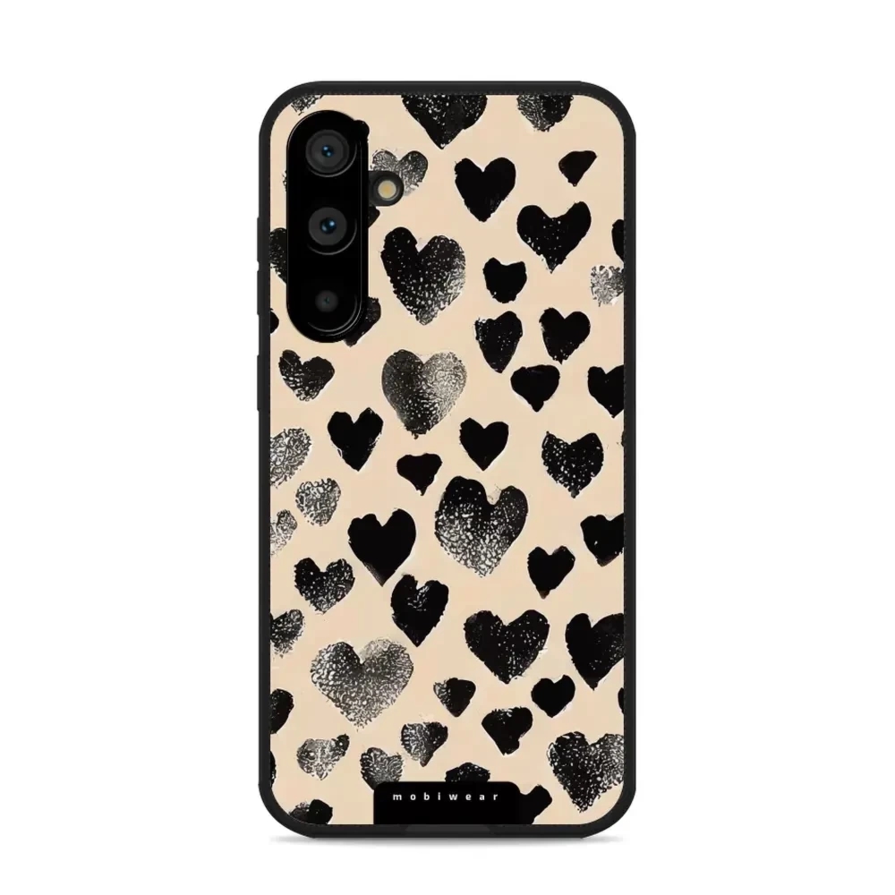 Etui ochronne do Galaxy S23 FE, Mobiwear Glossy Case, beżowa miłość