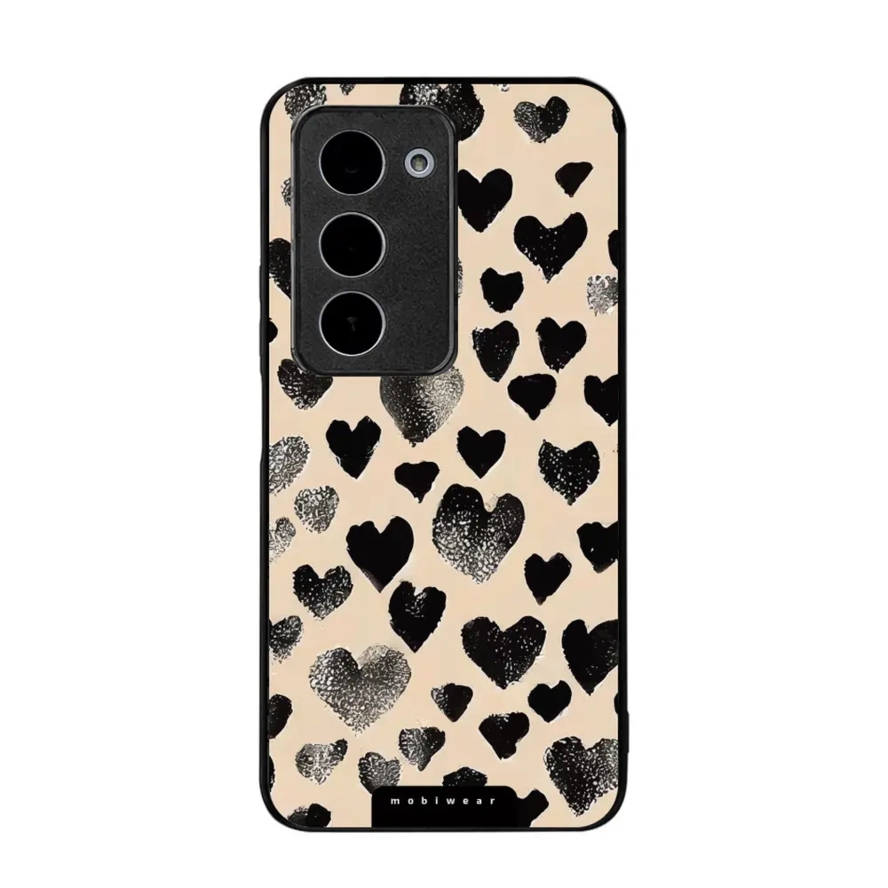 Etui ochronne do Xiaomi Redmi 15 5G, Mobiwear Glossy Case, beżowa miłość