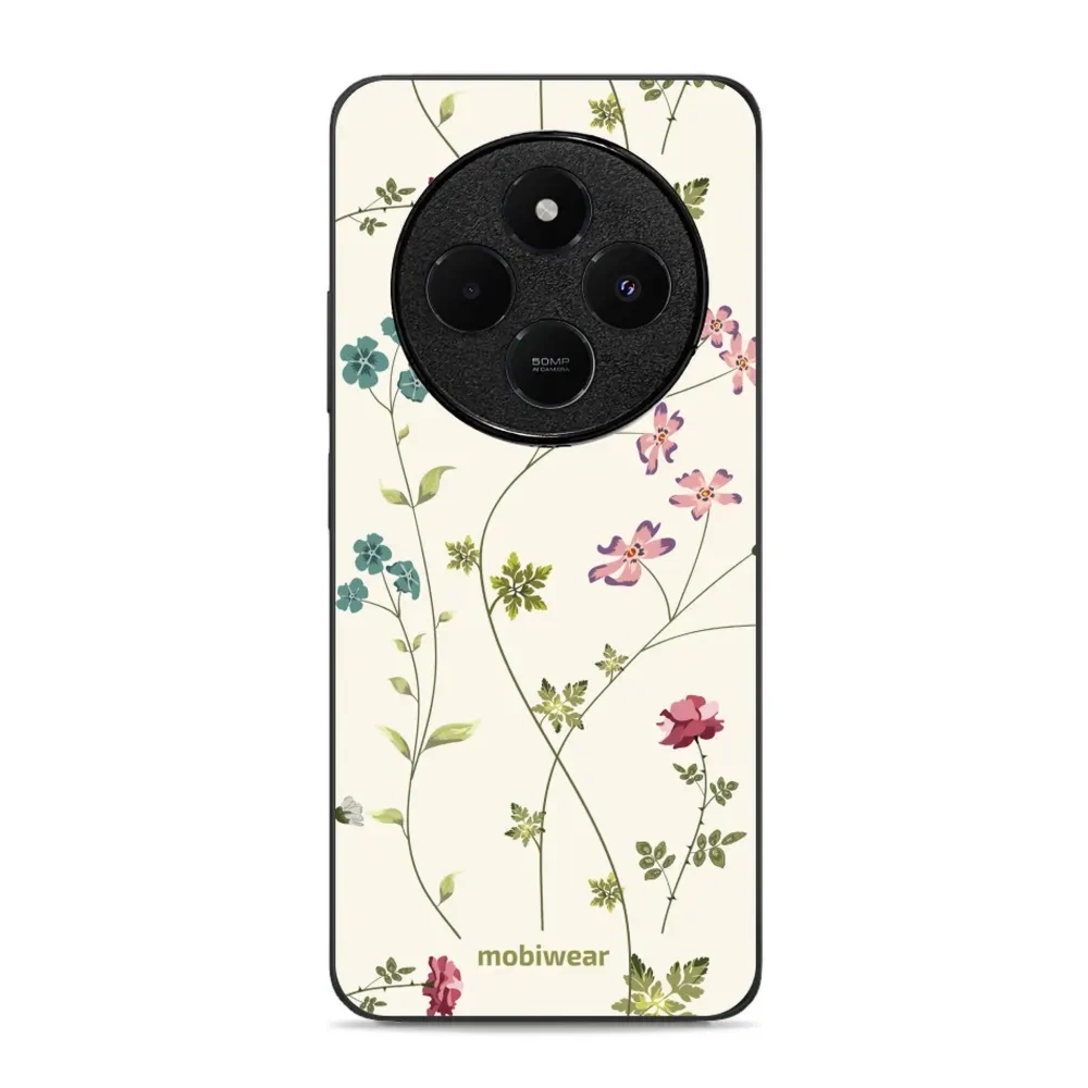 Etui ochronne do Xiaomi Redmi 14C 4G, Mobiwear Glossy Case, sielski kwiat