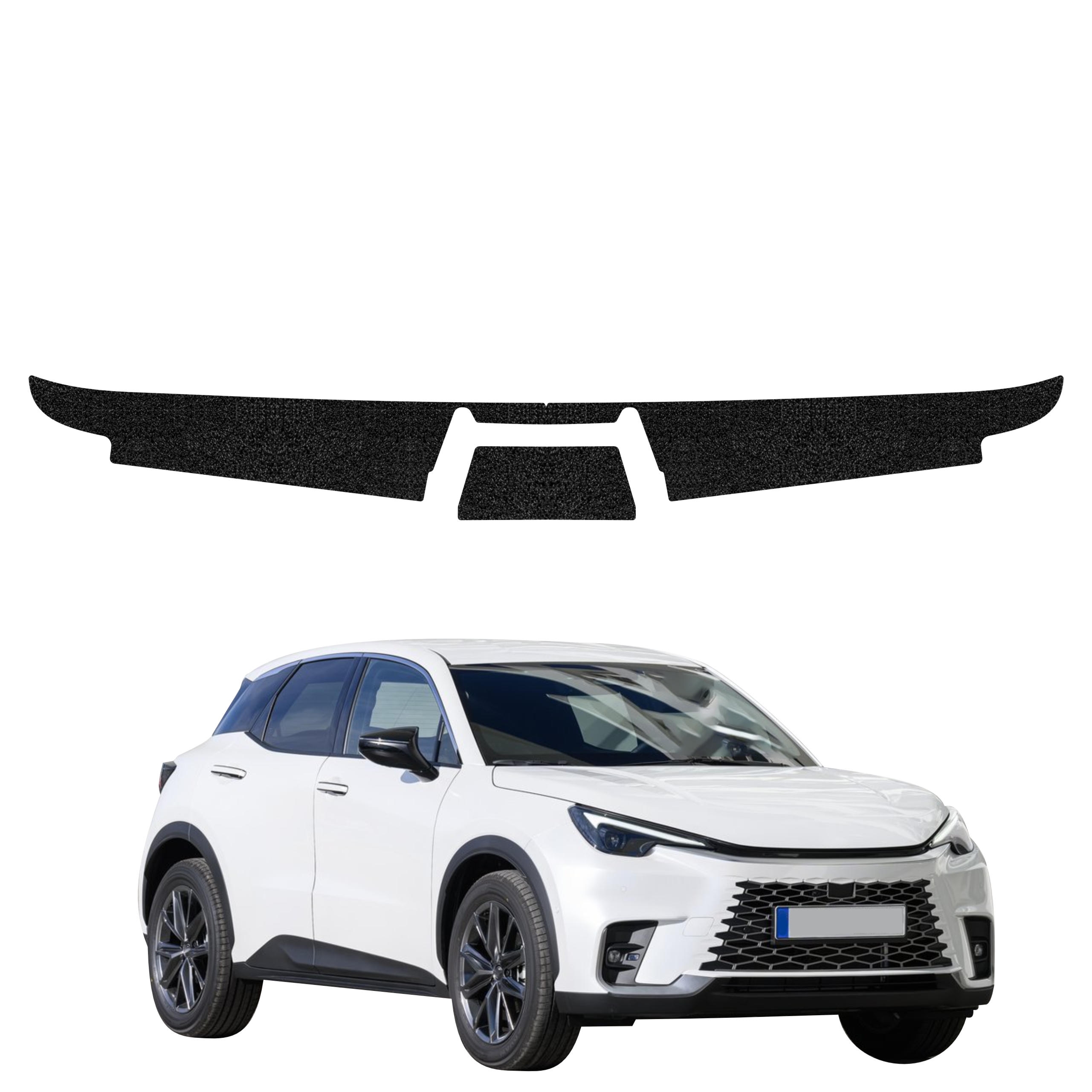 2w1 Czarna powłoka techniczna Grizz Protector na próg bagażnika Lexus LBX (2023-2026)