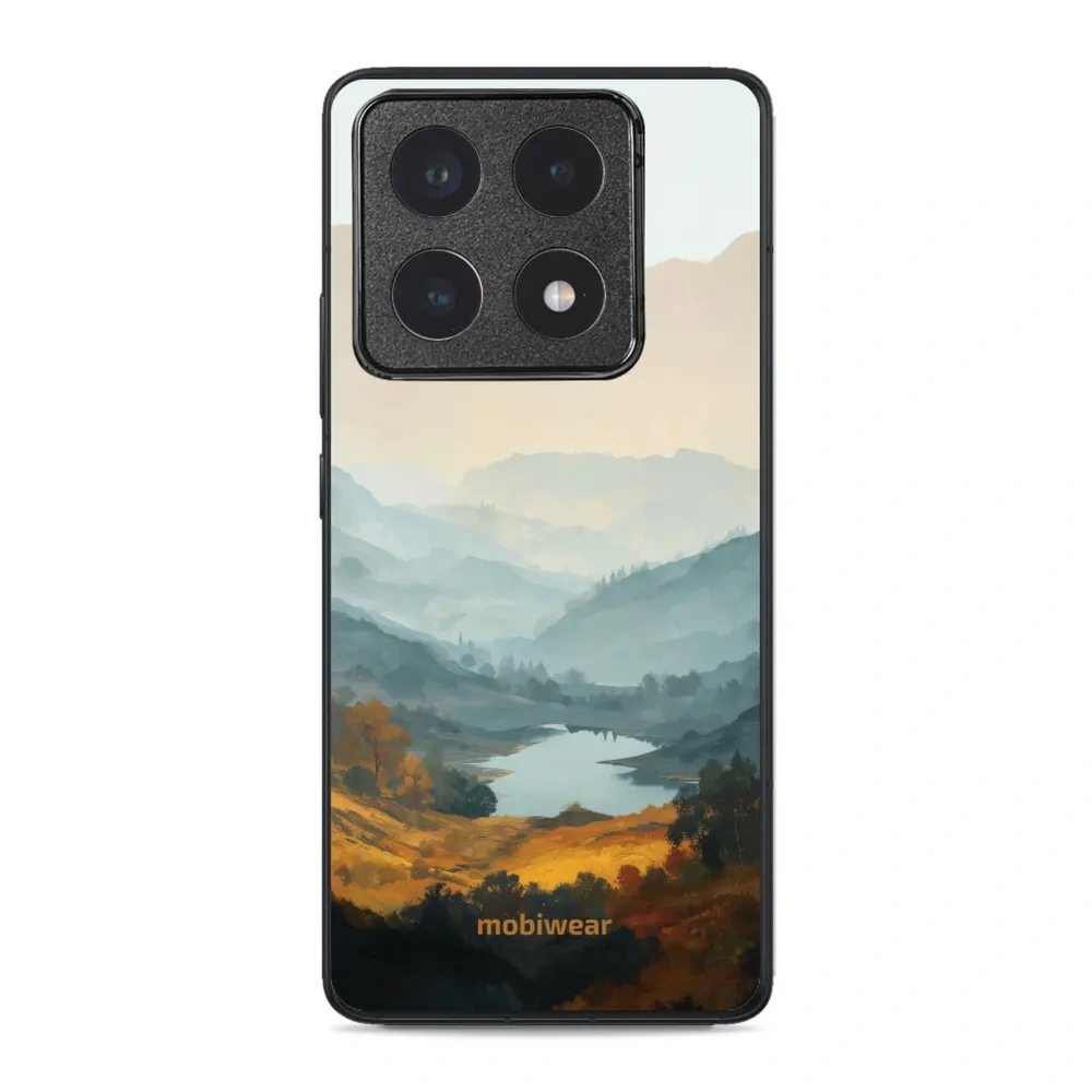 Etui ochronne do Xiaomi 14T Pro, Mobiwear Glossy Case, jezioro w dolinie