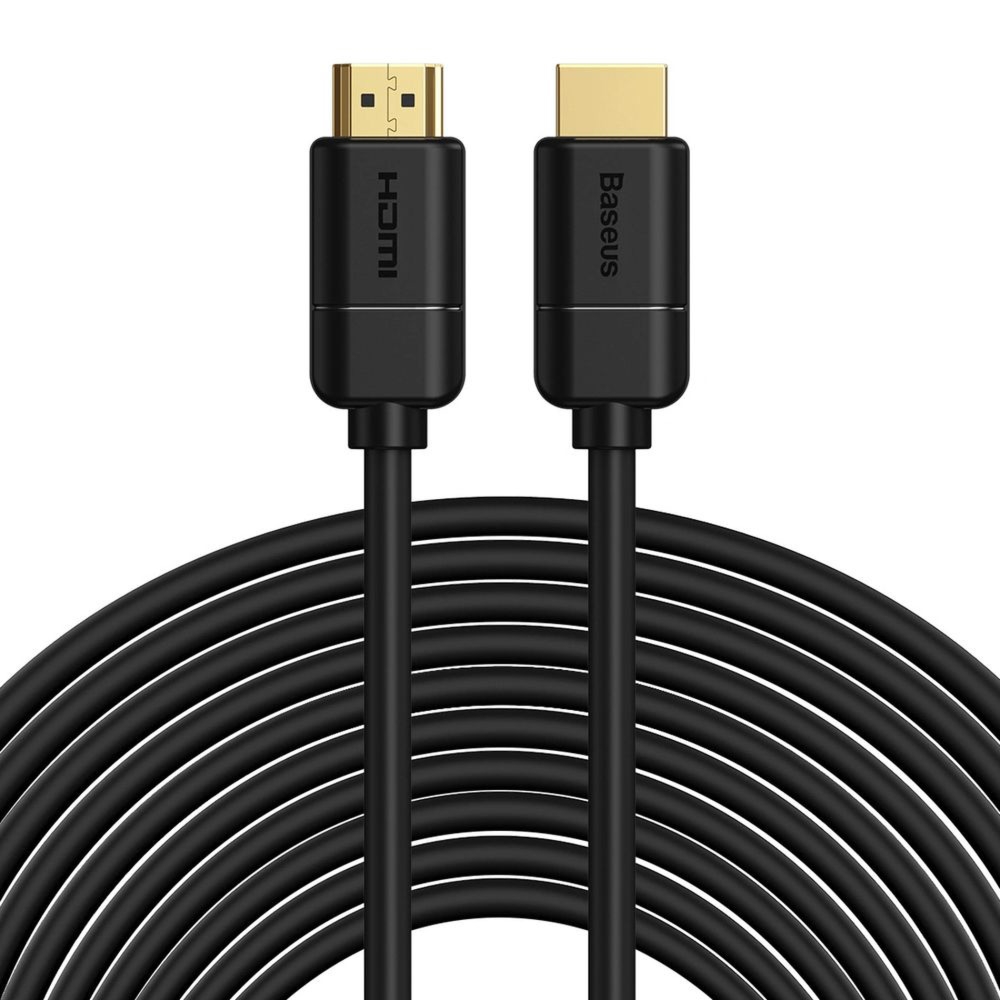 OUTLET: Kabel Baseus High Definition Series HDMI 2.0 Full HD 1080p/60Hz, 18Gb/s, HDR, 12 m, czarny