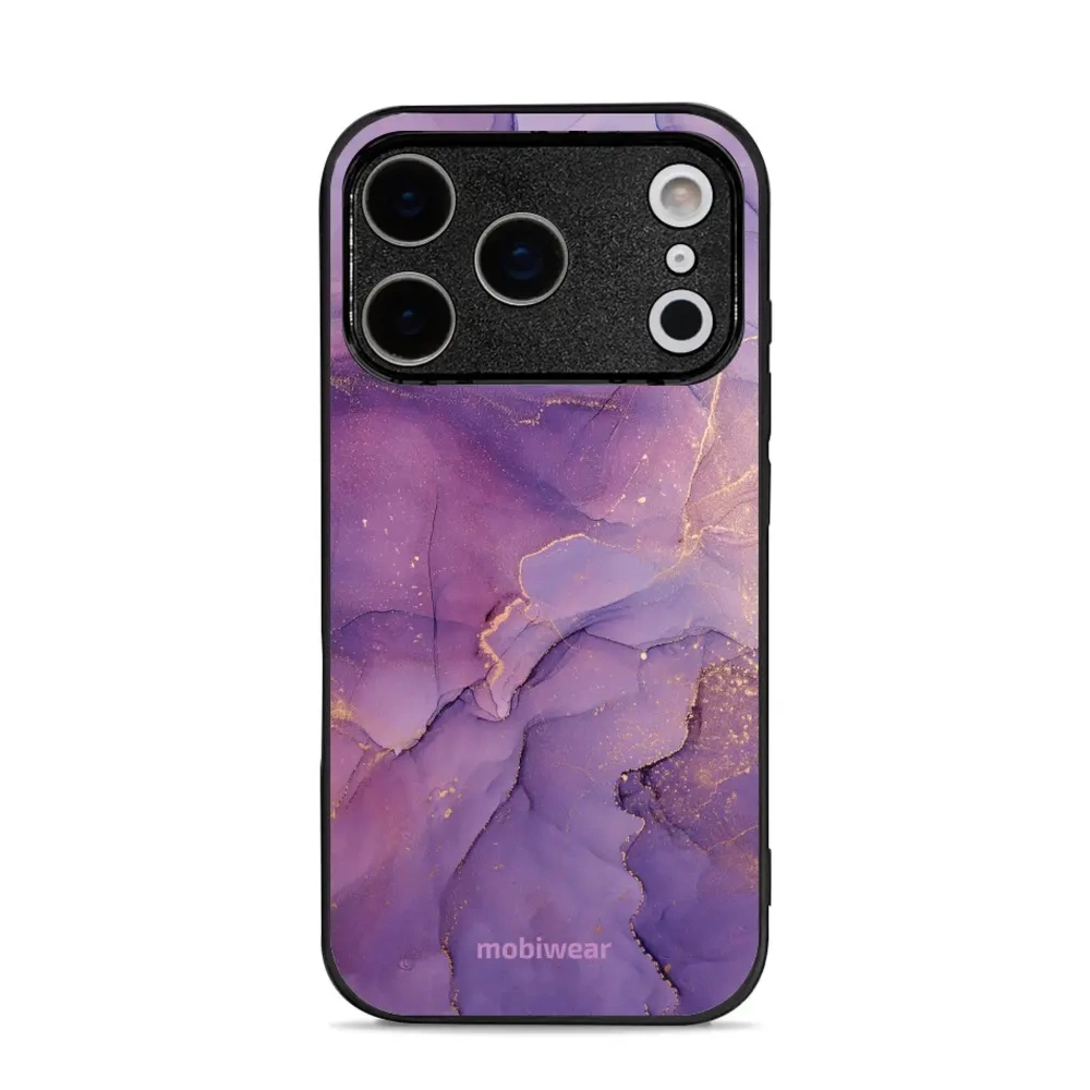 Etui ochronne do iPhone 17 Pro, Mobiwear Glossy Case, fioletowe