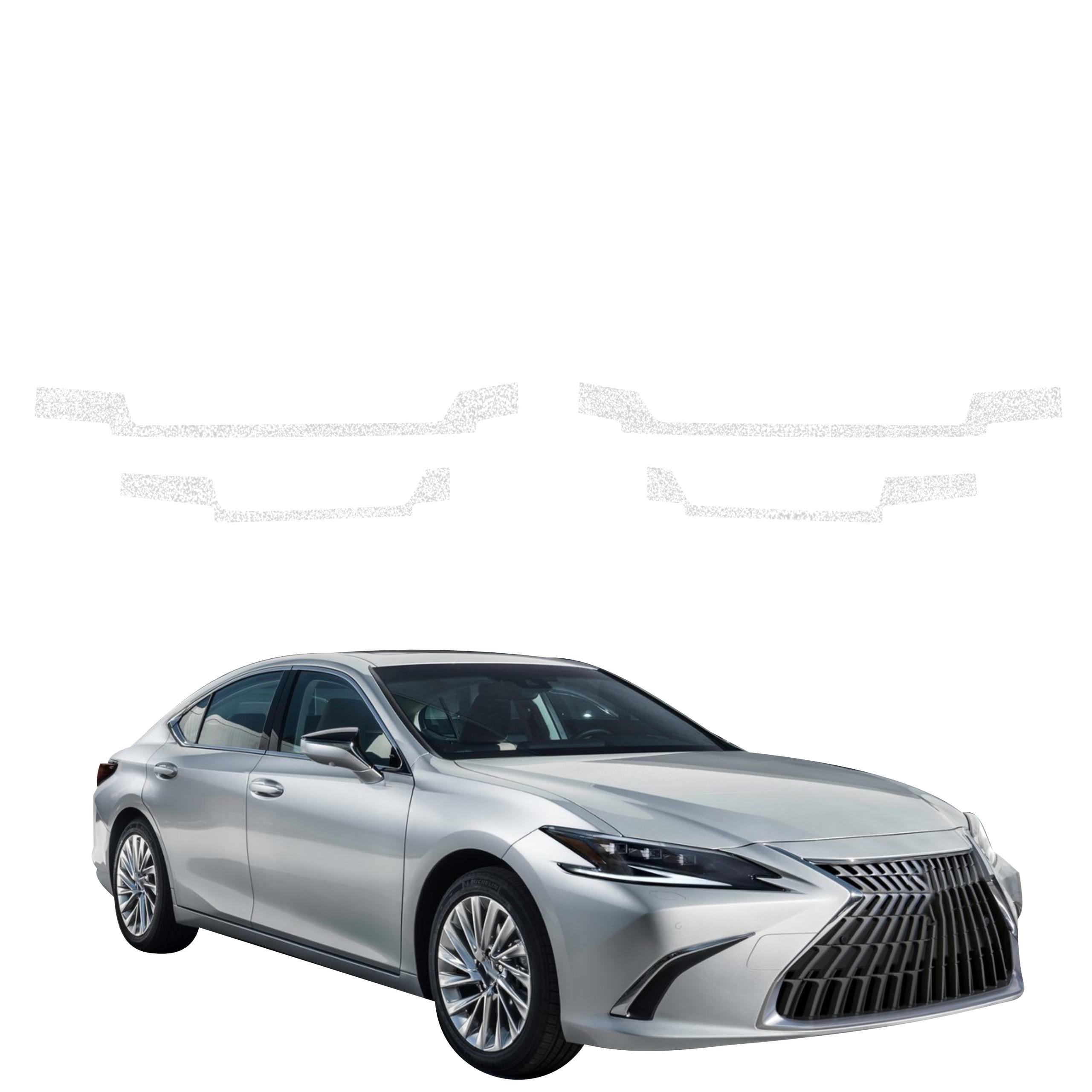 4w1 Bezbarwna powłoka techniczna Grizz Protector na progi Lexus ES 300h (2021-2024)