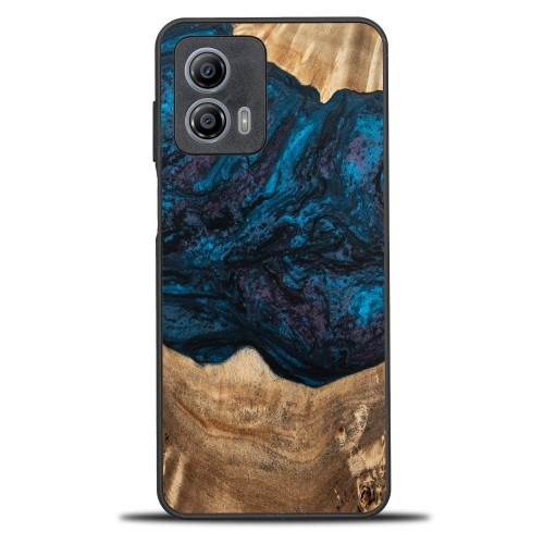 Image of Drewniane etui do Motorola Moto G73 5G, Bewood Unique Planets Neptun