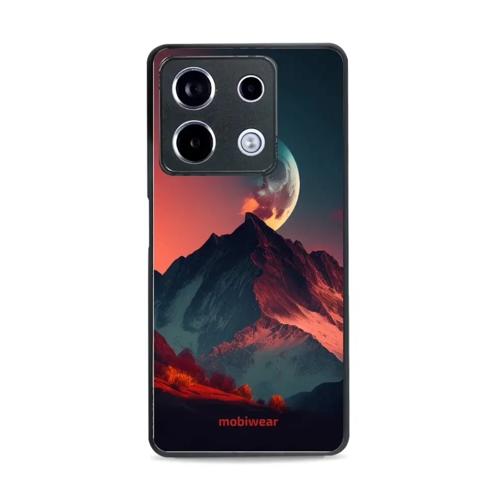 Etui ochronne do Xiaomi Redmi Note 13 Pro 5G, Mobiwear Glossy Case, górski zmierzch