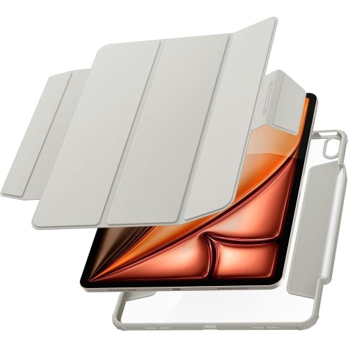 Image of Etui Spigen Air Skin Pro do iPad Air 13" 2024, szare