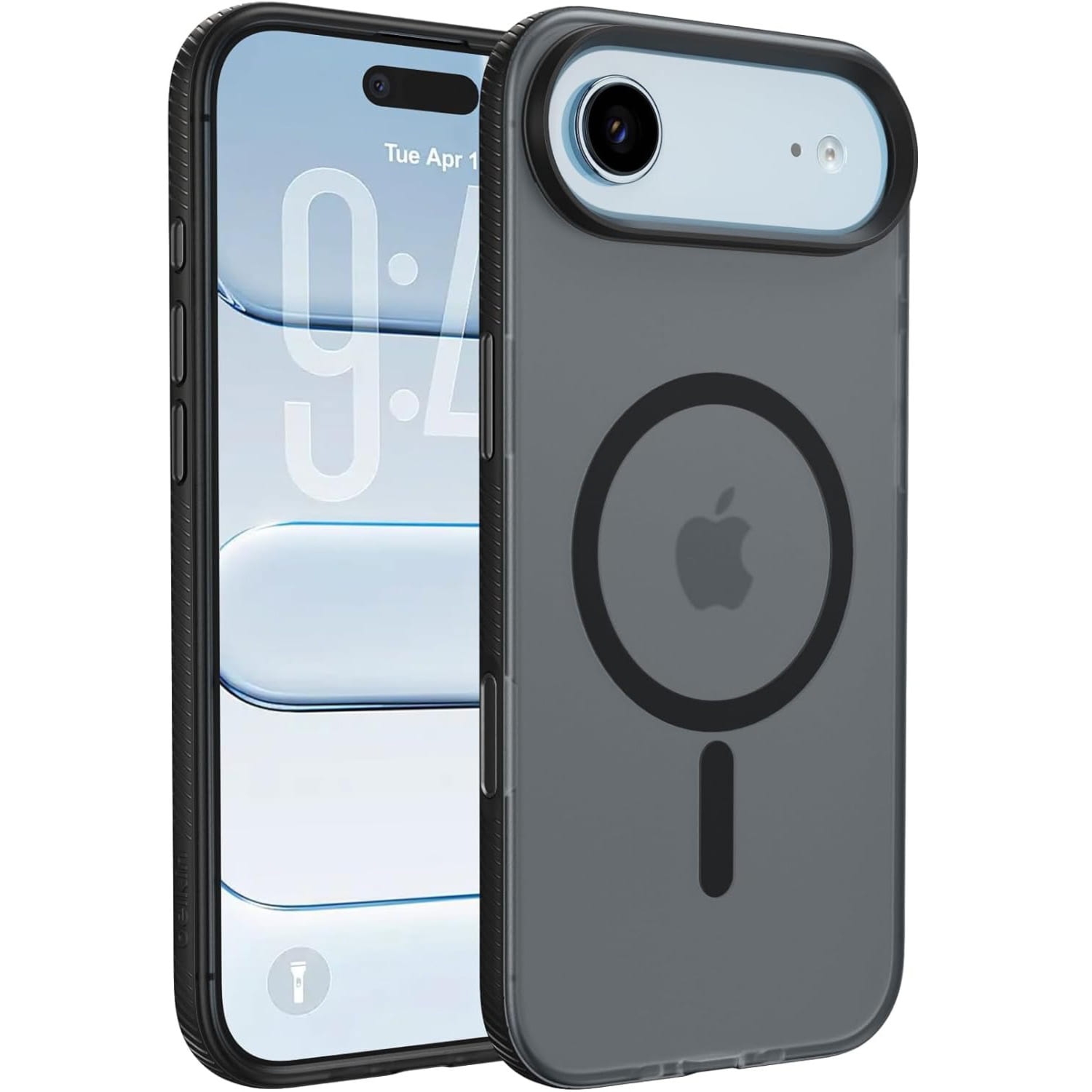 Etui Belkin SheerForce Grip (CC) do MagSafe do iPhone Air, czarne