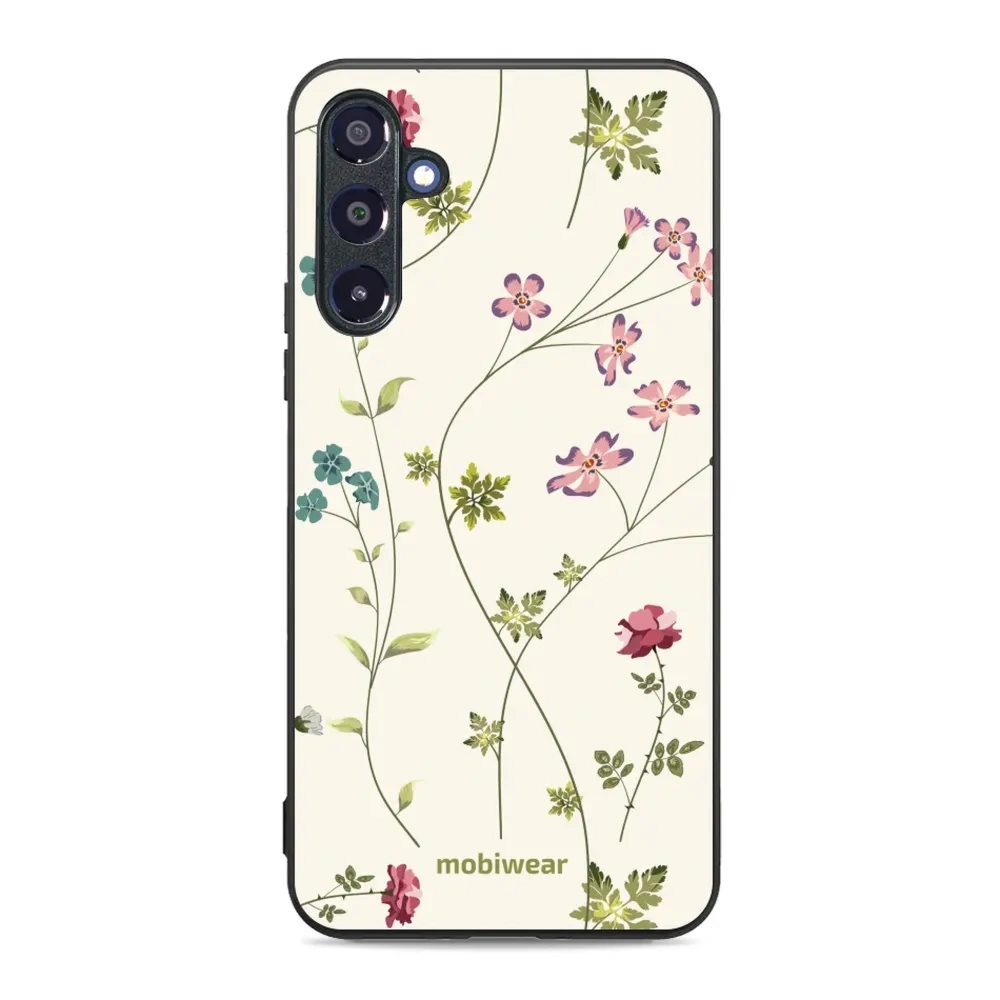 Etui ochronne do Galaxy A16 5G, Mobiwear Glossy Case, sielski kwiat