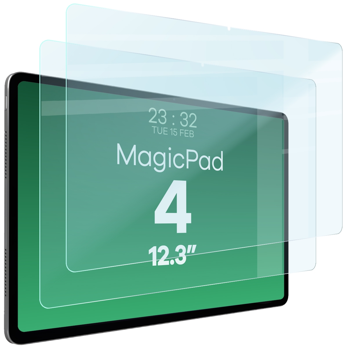 Szkło hartowane do tabletu Bizon Tab Glass Clear Duo do Honor MagicPad 4, 2 sztuki