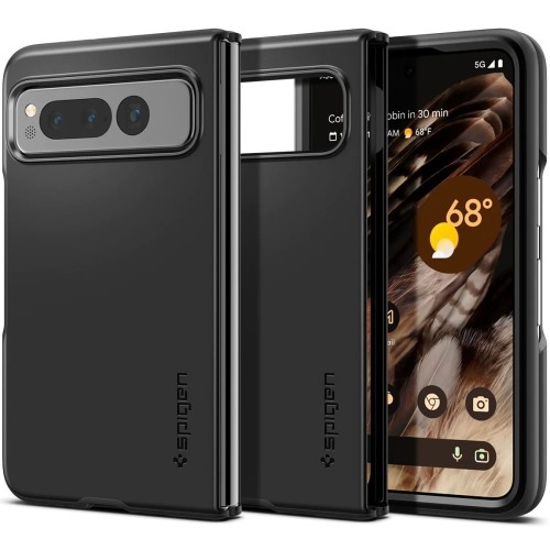 Image of Etui Spigen Thin Fit do Pixel Fold, czarne