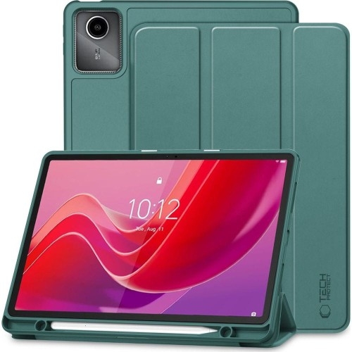 Image of Etui Tech-Protect SC Pen do Lenovo Tab M11 1 gen., zielone