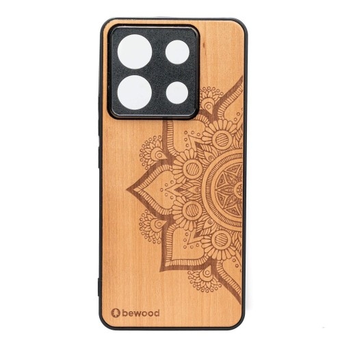 Image of Drewniane etui Bewood do Xiaomi Redmi Note 13 5G MANDALA JABŁOŃ