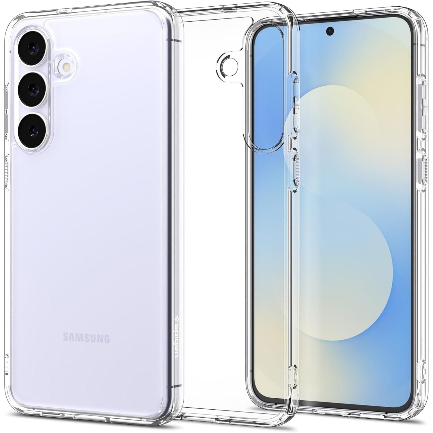 Etui Spigen Ultra Hybrid do Galaxy S25 FE, przezroczyste