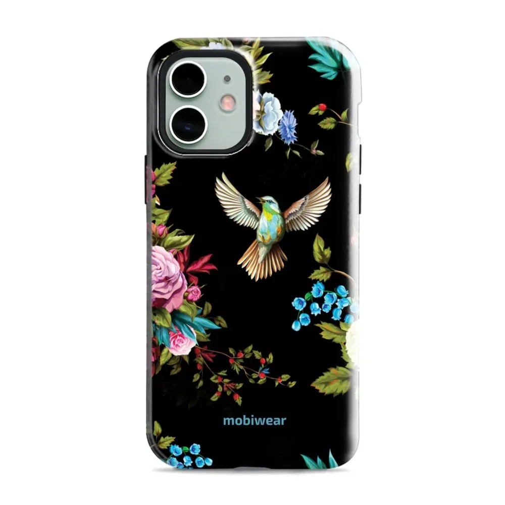 Etui ochronne do iPhone 12, Mobiwear Elite Pro, nocny koliber