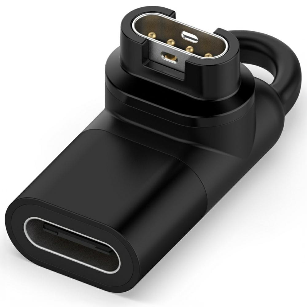 Image of Adapter / przejściówka USB-C Beline do ładowania zegarków Garmin, czarny