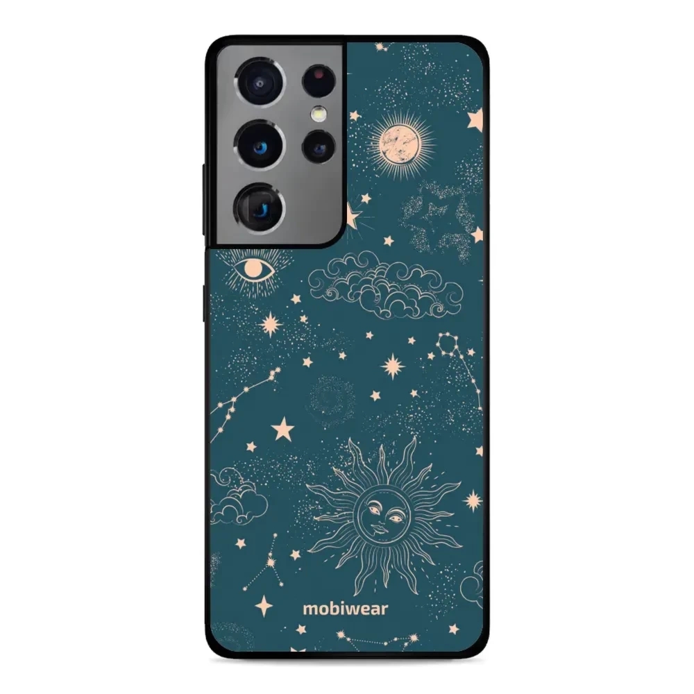 Etui ochronne do Galaxy S21 Ultra, Mobiwear Glossy Case, astralny pył