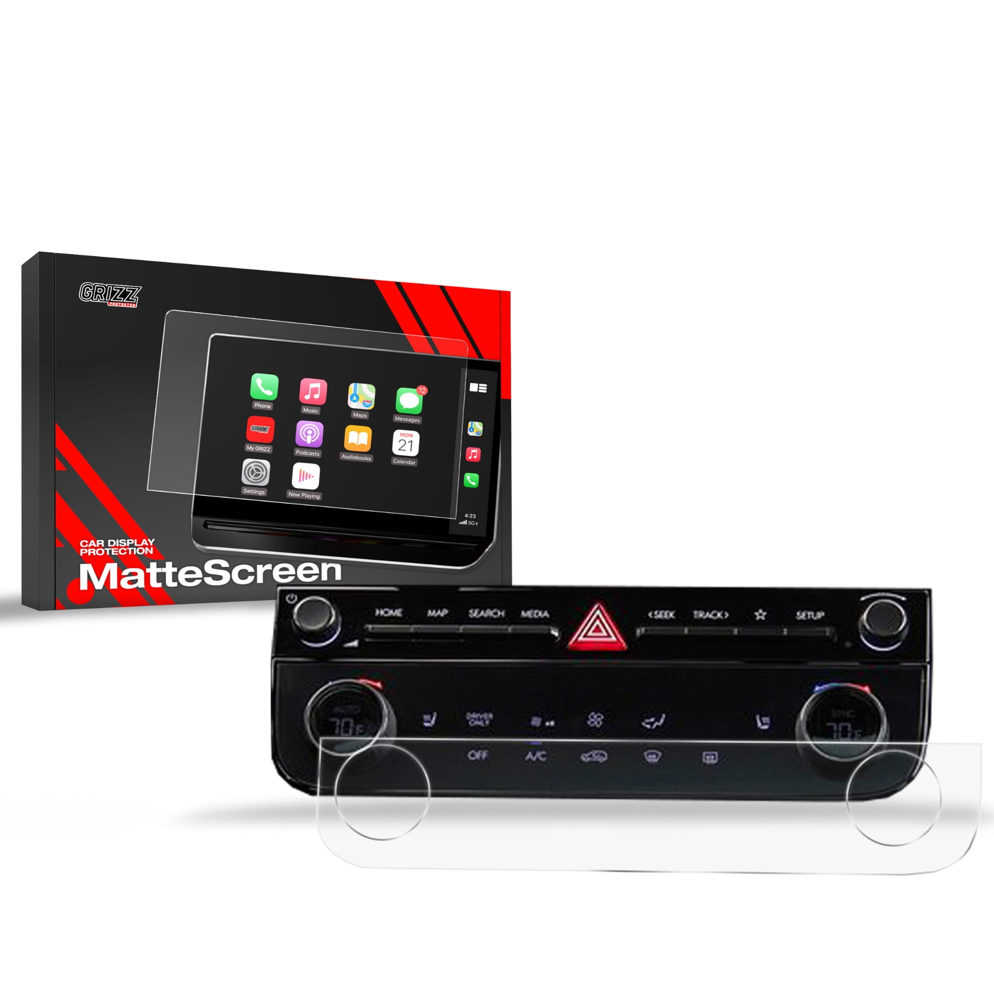 Image of Folia matowa Grizz Protector do Hyundai Tucson AC Panel (2024-2025)