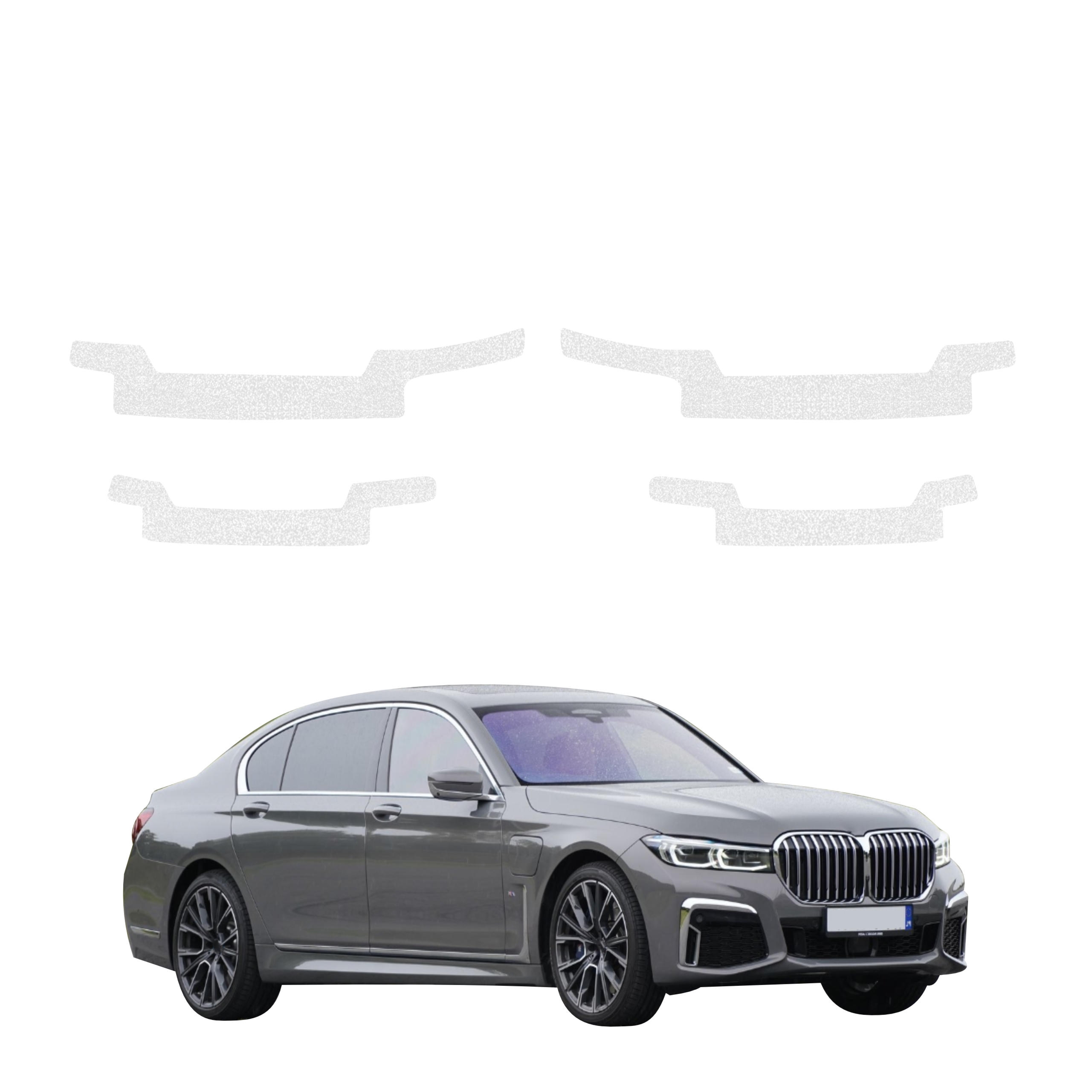 4w1 Bezbarwna powłoka techniczna Grizz Protector na progi BMW 7 G12 (2015-2022)