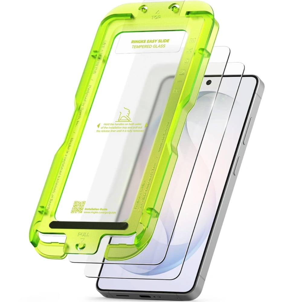 Szkło hartowane na ekran z aplikatorem Ringke Easy Slide 2-Pack do Galaxy S26 Ultra