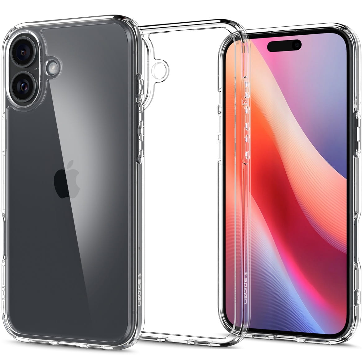 Image of Etui Spigen Ultra Hybrid do iPhone 16 Plus, przezroczyste