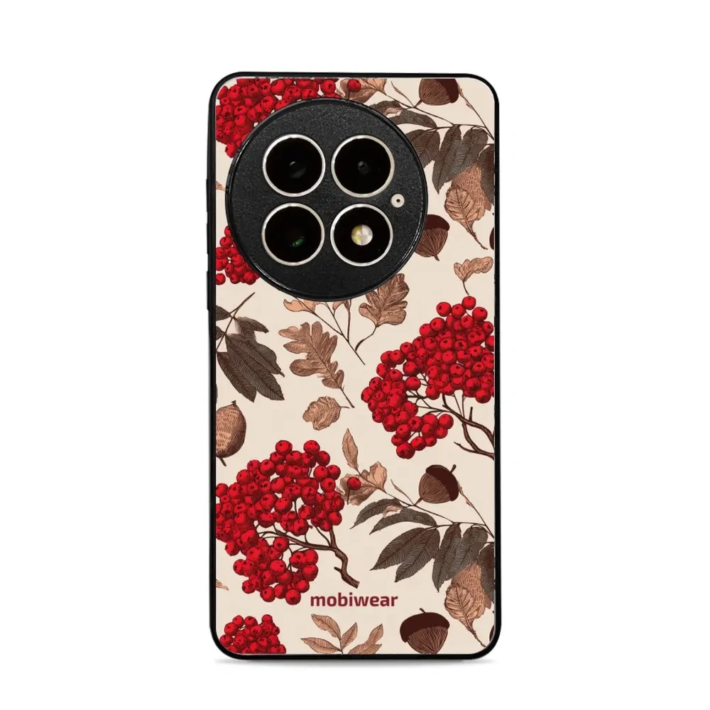 Etui ochronne do OnePlus 13, Mobiwear Glossy Case, jarzębina na ecru